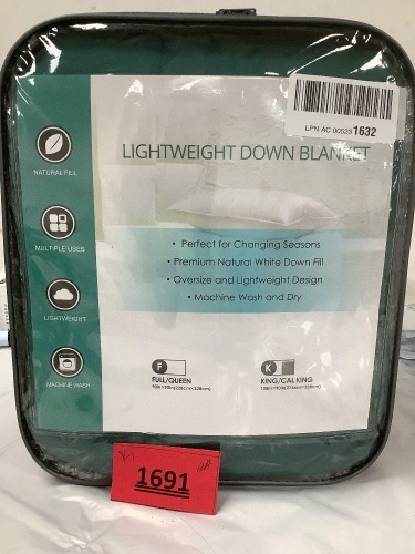Lightweight Down Blank - Lot 1691