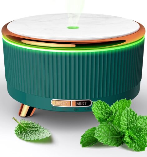 Essential Oil Diffuser for Home with 7 Colors Changed, 500ml - Lot 1761