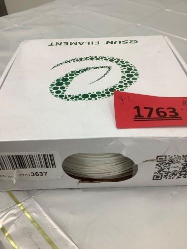 eSUN 3D Printer Filament - Lot 1763
