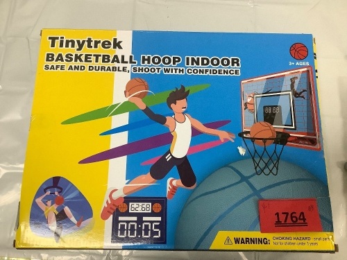 Tinytrek Basketball Indoor Hoop with Digital Scoreboard - Lot 1764