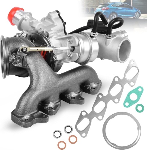 667-203 Turbo Turbocharger Kit with Gasket for Chevy Chevrolet Cruze 2011-2015 1.4L, Buick Encore 2013-2021 1.4L, Sonic 2012-2020 1.4L, Trax 2013-2021 1.4L Turbo - Lot 1776