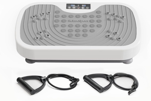 Vibration Plate Exercise Machine, Exercise Equipment for Whole Body, Vibration Plate for Home Fitness and Training - Lot 1782