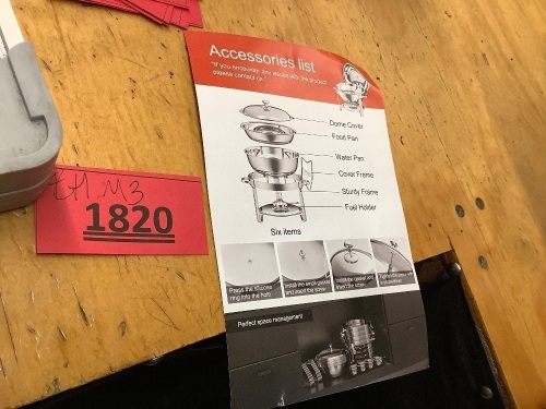 Set of 8 Chafing Dishes - Lot 1820