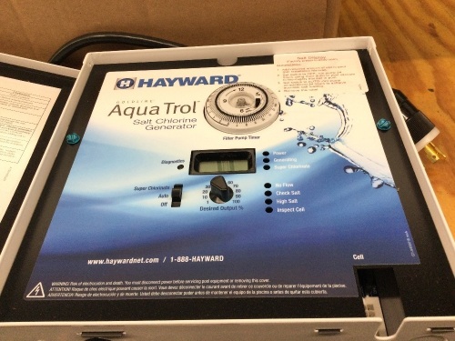 Hayward Aqua Trol Salt Chlorine Generator - Lot 1857