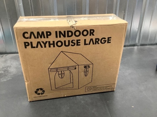 Camp Indoor Playhouse Large - Lot 2126