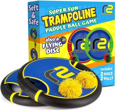 Toss and Catch Game for Kids - Gifts for Boys & Girls Paddle Ball Game - Teen Boys Gift Ideas & Games Toss and Catch Ball Set for Backyard Sports - Best Gifts for Kids 2023 Ages 4 5 6 7 8 9 10 11 12 - Lot 2106