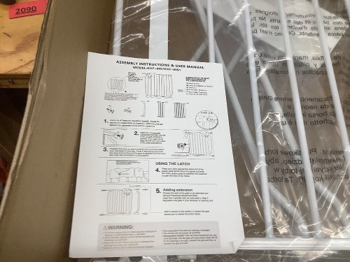 Heavy Duty Baby Gate - Lot 2090