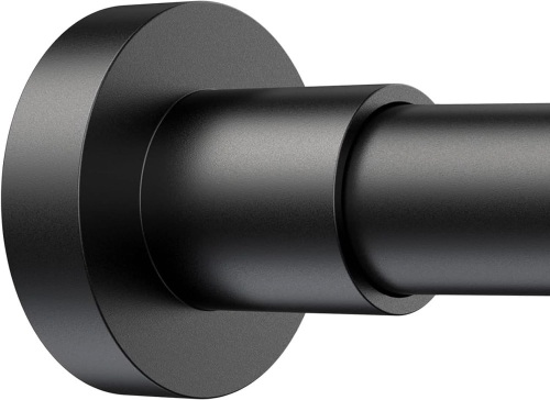 BRIOFOX Shower Curtain Rod Adjustable 43x72in - Lot 2092