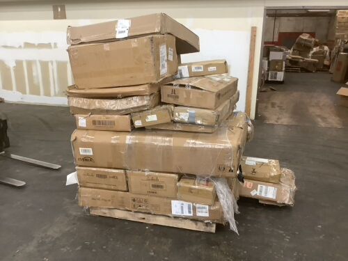 Salvage Pallet. Items Will Be Damaged and Incomplete.  - Lot 335