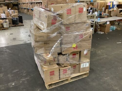 Pallet of (10) Wreaths, (10) Christmas Trees & (10) Tree Collars - Uninspected - Lot 864