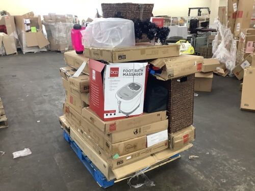 Salvage Pallet. Items Will Be Damaged and Incomplete. - Lot 869