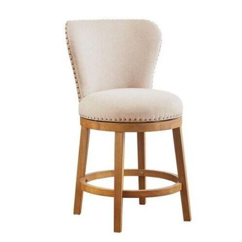 Madison Park Monica 25 in. Tan Wood Counter Stool - Lot 147