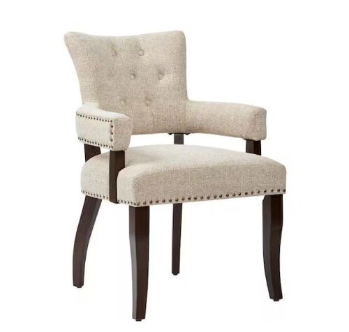 INK+IVY Brooklyn Cream Dining Chair, Set of 2 - Lot 87