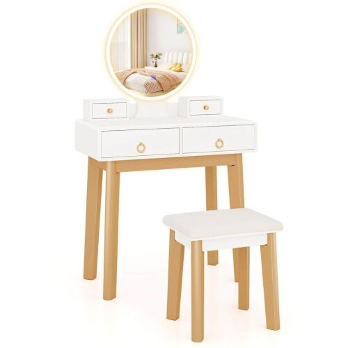 Makeup Vanity Table Set  - Lot 72