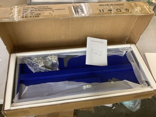 Metal Wall Storage Cabinet  - Lot 116WG