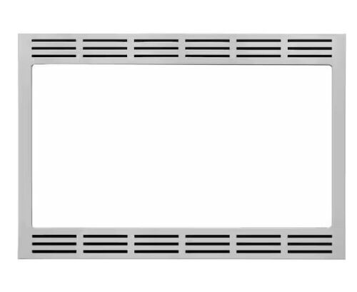 Panasonic 30 in. Wide Trim Kit for 2.2 cu. ft. Microwave Ovens in Stainless Steel - Lot 1022JF