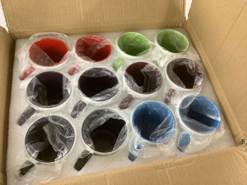 15oz Coffee Mugs, 12 Pack  - Lot 952WG