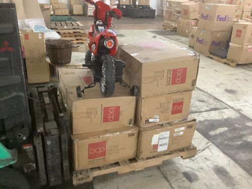 Lot of (6) Ride On Toys - Uninspected - Lot 968
