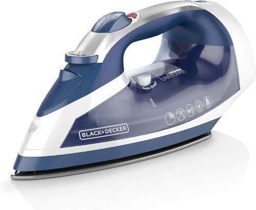 BLACK+DECKER Xpress Steam Cord Reel Iron with Nonstick Soleplate - Lot 1013