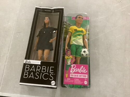 Lot of (2) Barbie Dolls  - Lot 1033