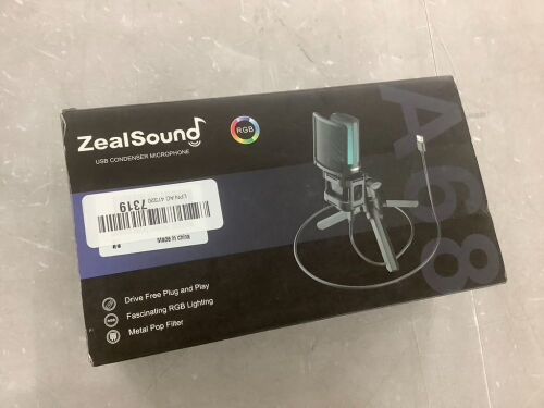 ZealSound USB Condenser Microphone - Lot 1001
