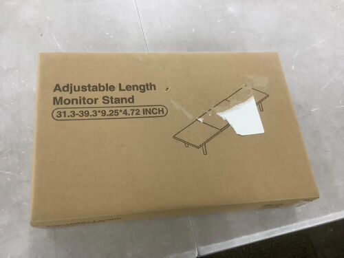 Adjustable Length Monitor Stand  - Lot 1002