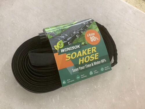 Lot of (4) Winisok Soaker Hose 200'  - Lot 1007