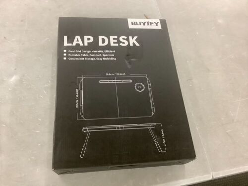 Portable Foldable Laptop Lap Desk - Lot 1009