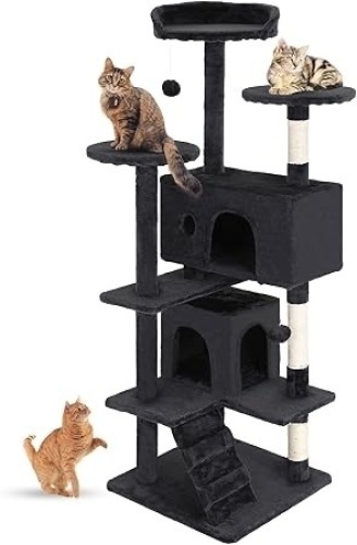 Dark Grey Cat Tree  - Lot 189