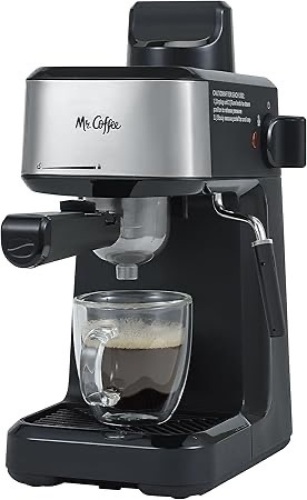 Mr. Coffee 4-shot Steam Espresso Maker - Lot 153