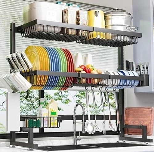 Over-the Sink Dish Drying Rack - Lot 176