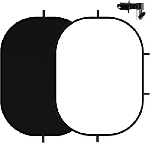 Selens 3x5ft black and White Backdrop - Lot 188