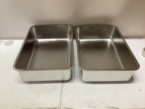 Stainless Steel Steaming Pans - Lot 104