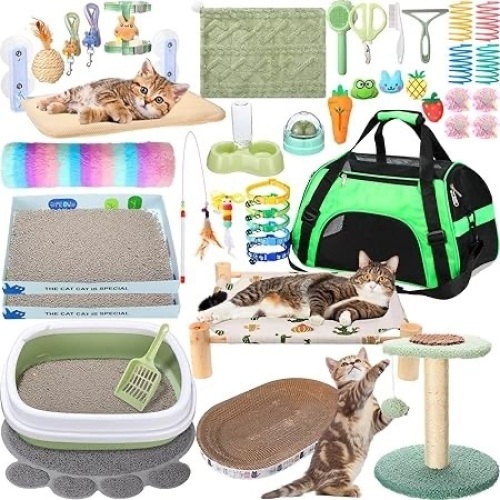 Starter Kit for Indoor Cats ( stock image may differ slightly) - Lot 124