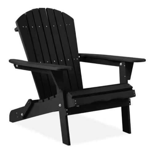 Folding Wood Outdoor Adirondack Chair - Lot 1334