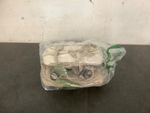 Tan & White Backpack - Lot 1369