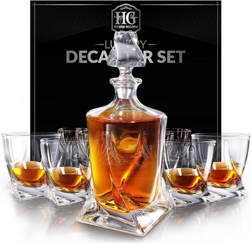 Whiskey Decanter Set for Men - Lot 1394