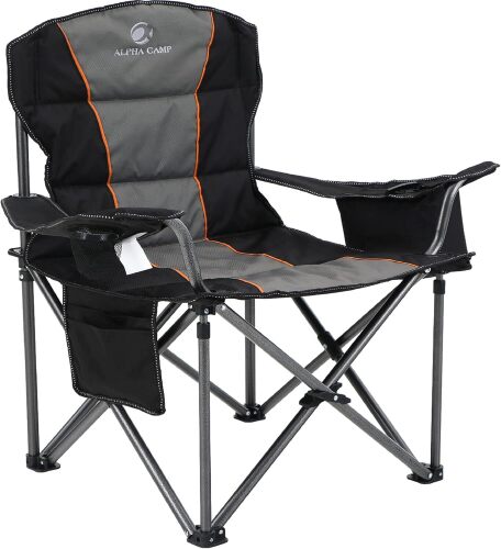 ALPHA CAMP Oversized Camping Folding Chair - Lot 2185