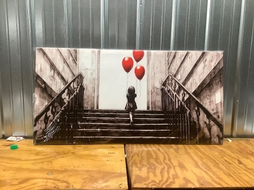Large Wall Hanging Print - Lot 2195