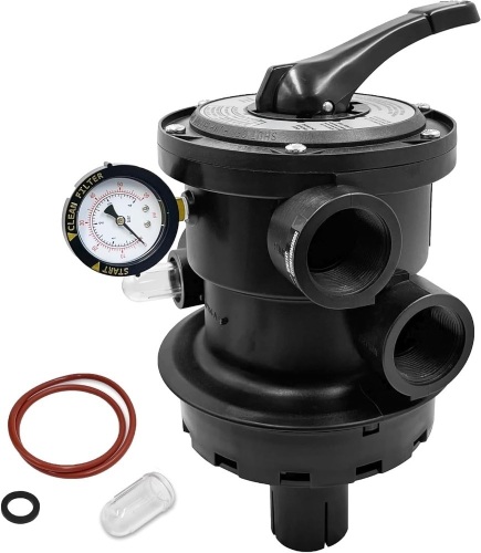 SP0714T Top-Mount Multiport Valve, Compatible with Hayward VariFlo Multiport Valve, for Hayward Sand Filter Above-Ground Pro- or Vl Series - Lot 2262