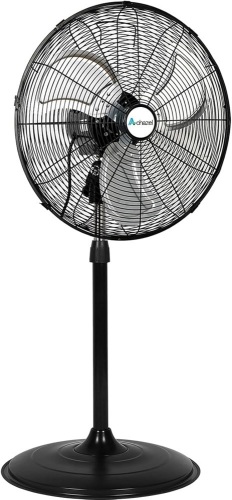 5200 CFM 20" High Velocity Industrial Pedestal Fan, - Lot 2293
