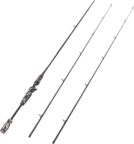 E Series - Camo Legend 2-Piece 7-Feet Casting Rod 24 Ton Carbon Fiber Baitcasting - Lot 2295