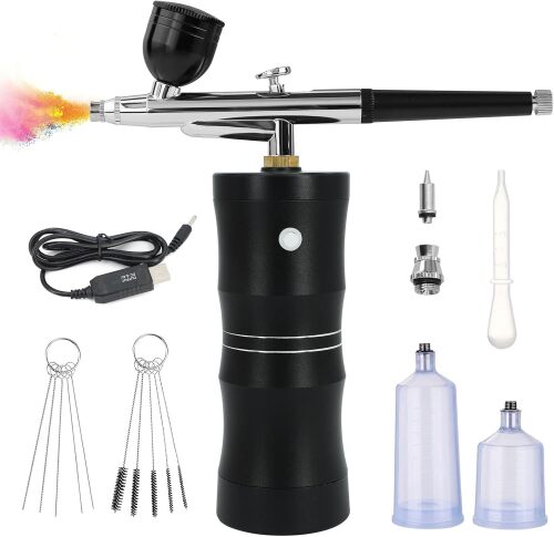 Airbrush Kit with Air Compressor - Lot 2308