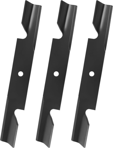 482878 Mower Blades for 36" 52" Deck, High Lift Notched Blades Compatible with Scag Tiger Cub, Turf Tiger, Wildcat, Replaces 481707, 48108, 482462, 481711, 48185, A48108, A48185, 3 Pack - Lot 2327
