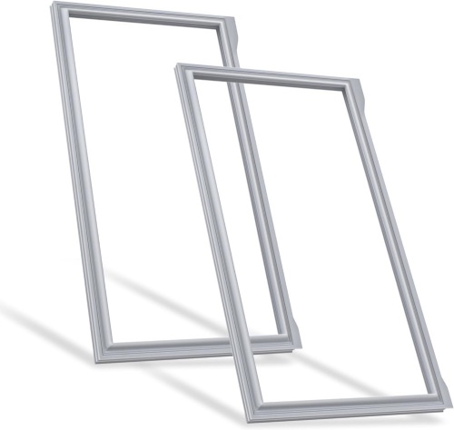 2 Pack Upgraded W10830274 Refrigerator French Door Gasket Part For Maytag Whirlpool Refrigerator Door Gasket Freezer Door Seal Replaces EAP11759518 W10443273 PS11759518 WRX735SDBM02 WRX735SDHZ10 - Lot 2349