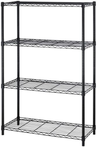 4 Tier Shelving Unit NSF Wire Shelf Metal - Lot 2388