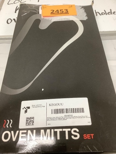 KEGOUU Oven Mitts and Pot Holders 6pcs Set - Lot 2453