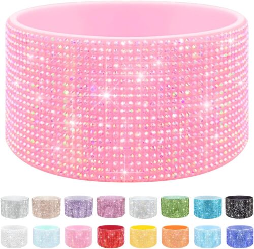 Diamond Glitter Silicone Boot for Stanley Cup 20-40oz Tumbler - Lot 2457
