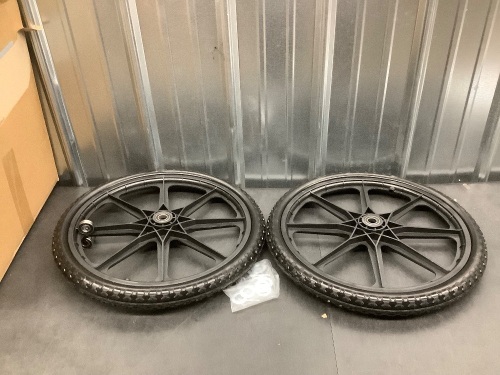 Replacement Wheels for Wheelbarrow, etc. - Lot 2560