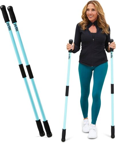 Weighted Walking Sticks for Women and Men - Durable and Sturdy - Ergonomic Grips - Lot 2562